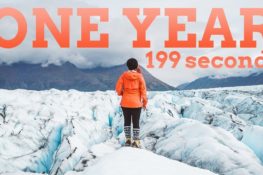 ONE YEAR in 199 SECONDS | 2017 Travel...
